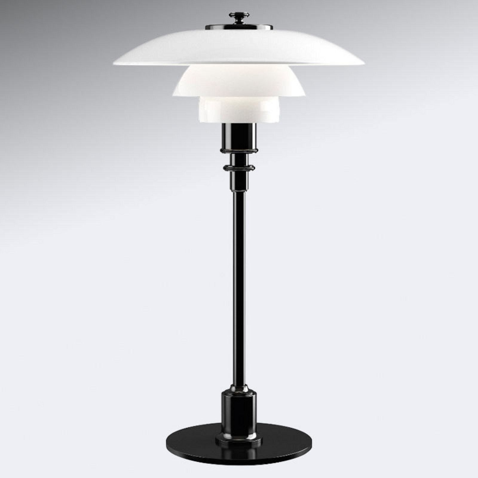 Louis Poulsen PH 2/1 lampă de masă negru