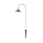 Grasp LED-markspettslampa, stål, höjd 82 cm, metall - FRANDSEN