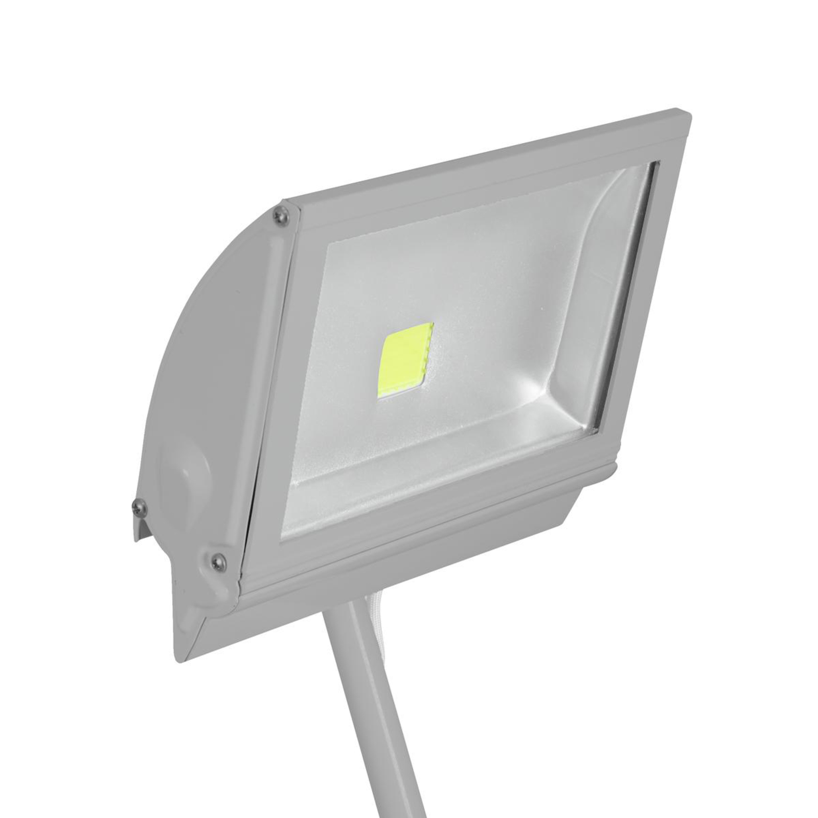 EUROLITE KKL-50 LED lampa se svorkou 50W stříbrná