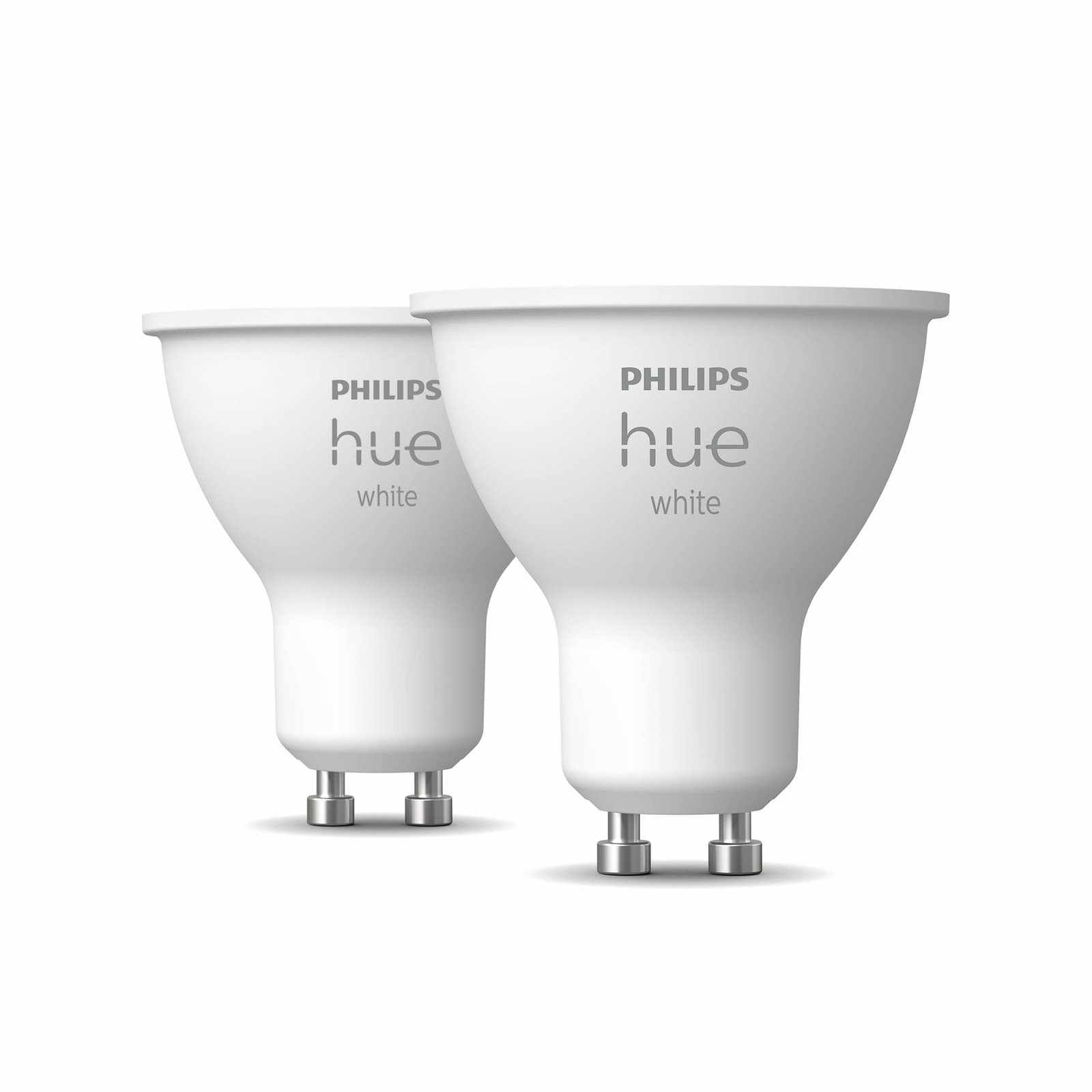 Philips Hue White 5,2 W GU10 ampoule LED, lot de 2