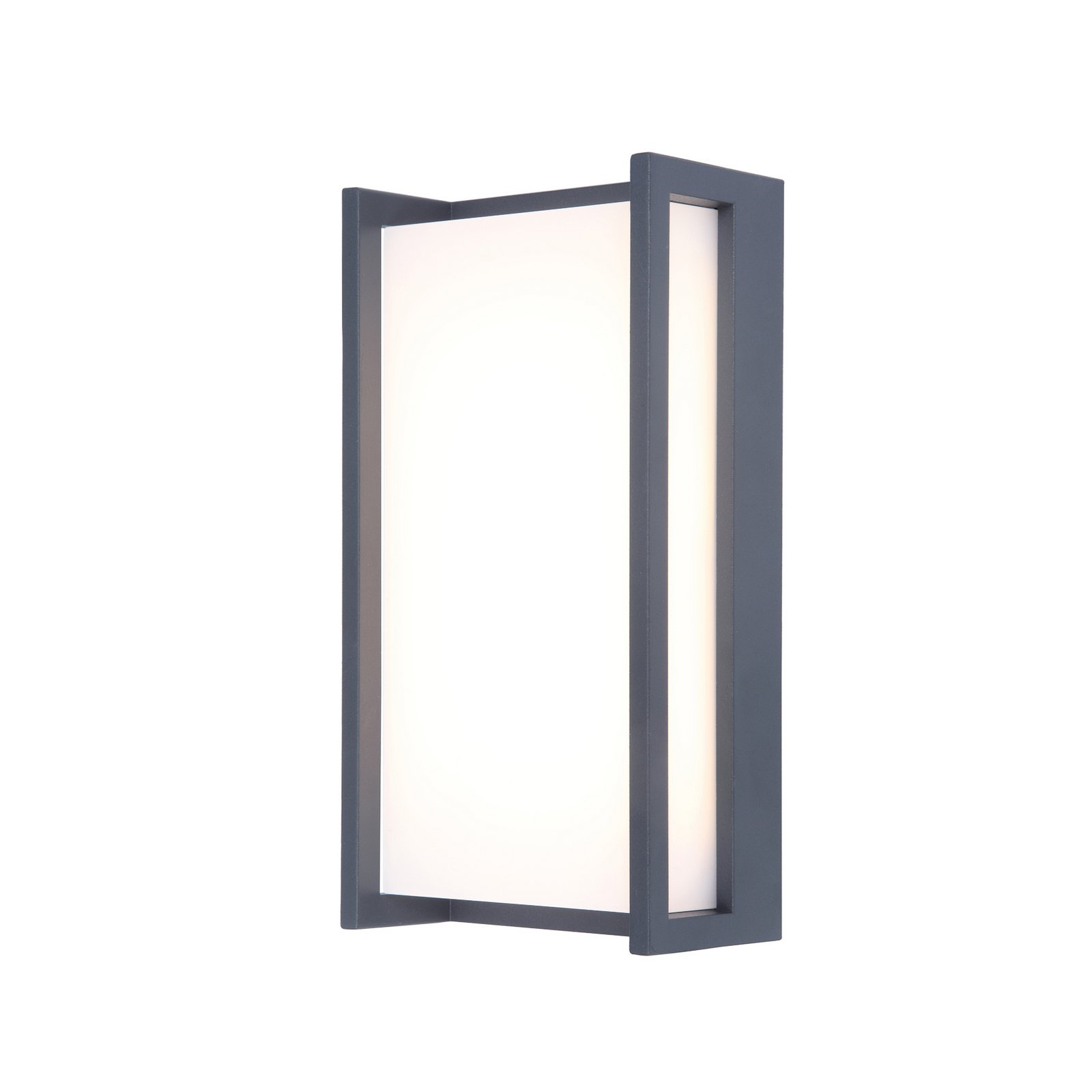 LED buitenwandlamp Qubo, RGBW smart bestuurbaar