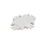 Lindby cross connector Lumaro, white, plastic