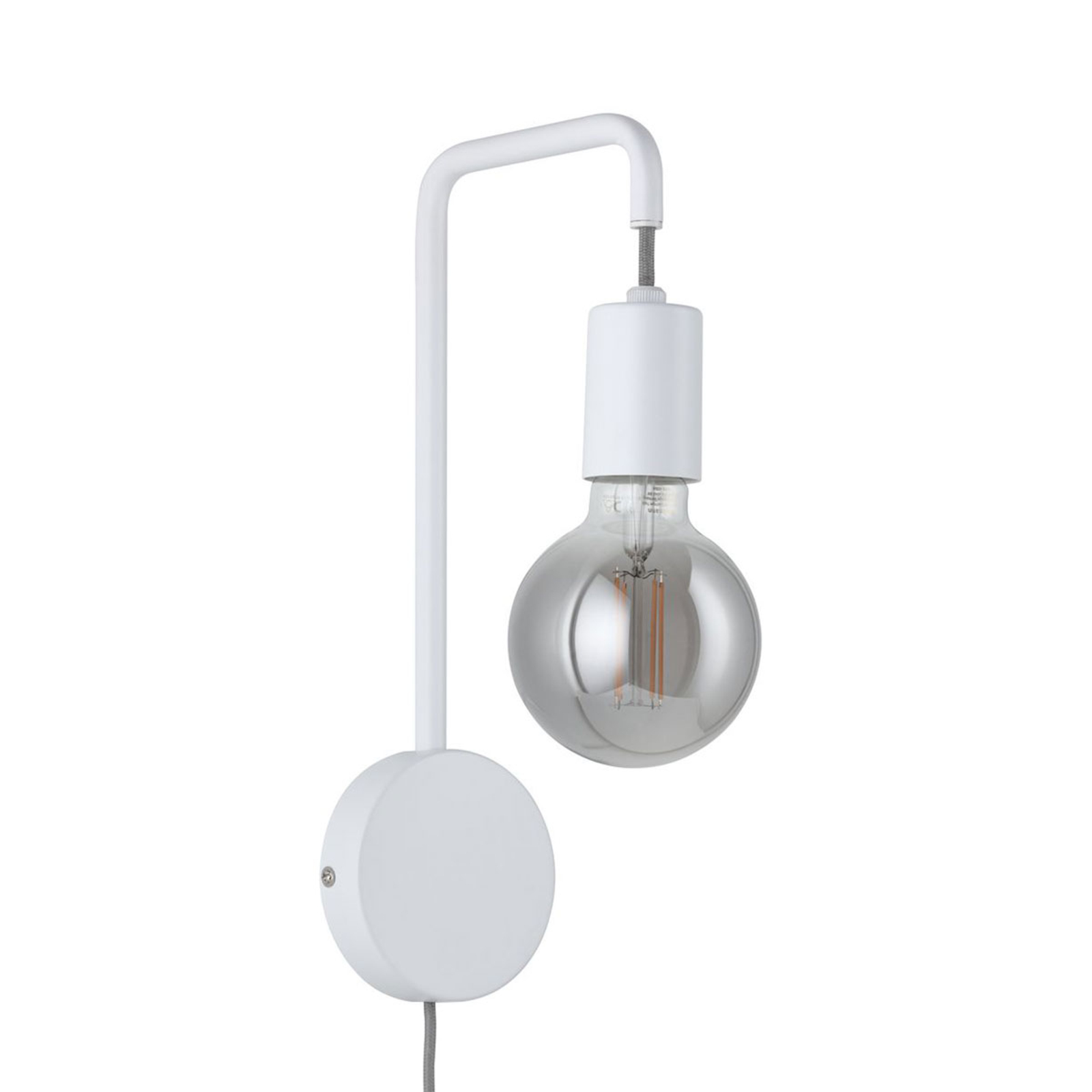 Paulmann Calvani wall light with cable and switch