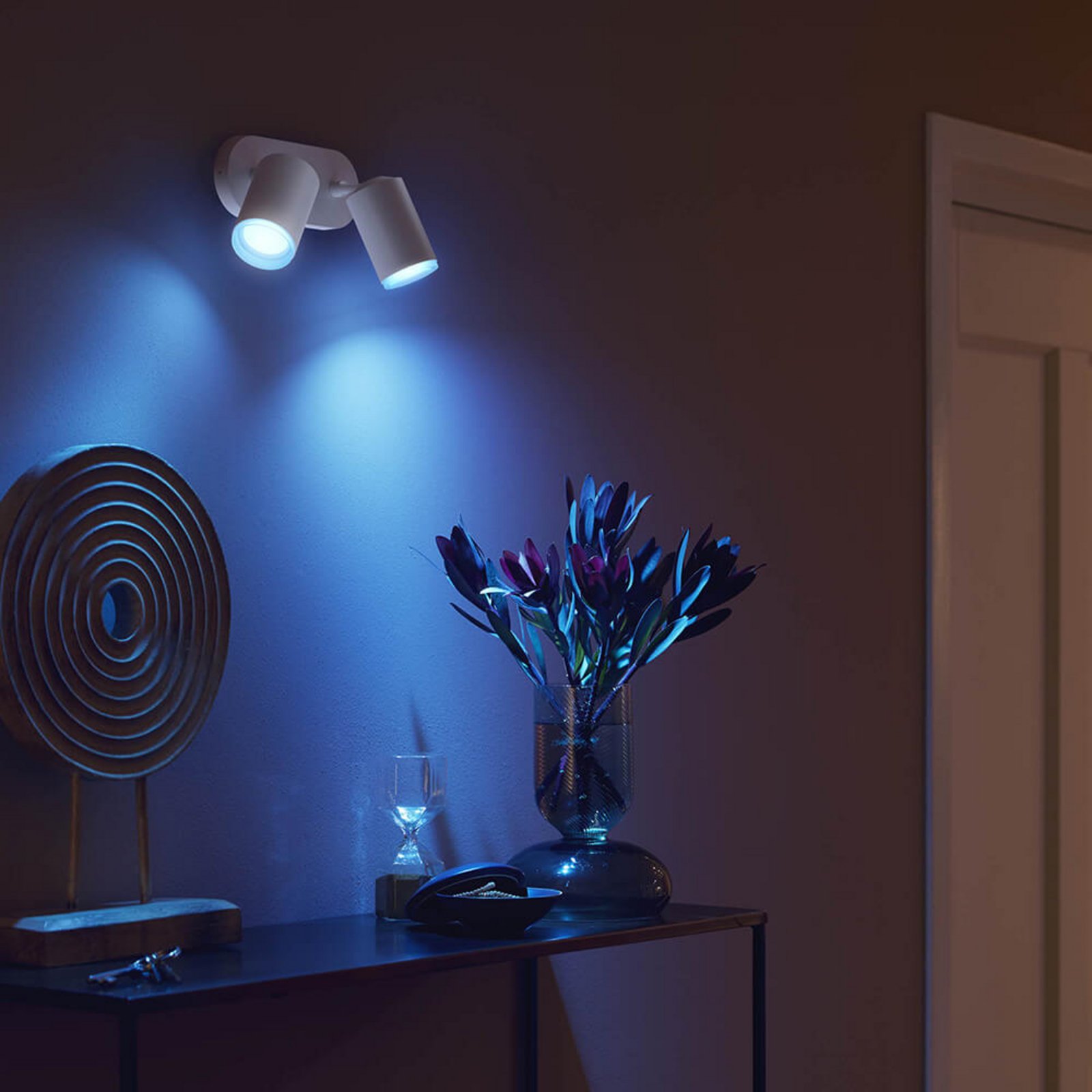 Fugato Spot 2 Plafonieră Bluetooth White/Color Amb. White - Philips Hue