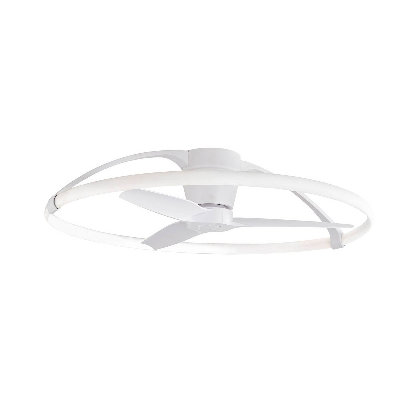 Smart LED-Deckenventilator Nepal, weiß, DC, leise