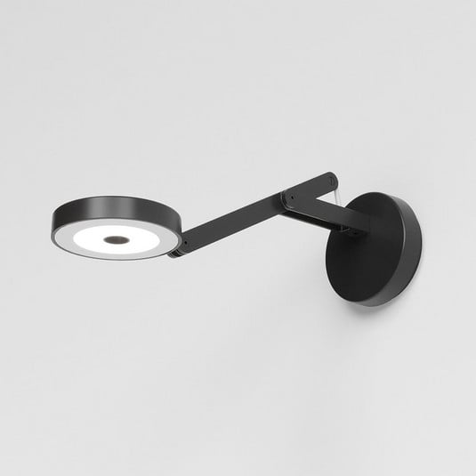 Rotaliana String W0 DTW applique nero argento | Lampade.it