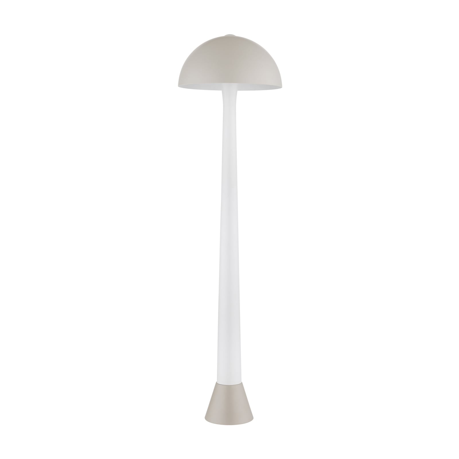Põrandavalgusti Merlin, liiv/valge, metall, kõrgus 150 cm, E27 Põrandavalgusti Merlin, liiv/valge, metall, kõrgus 150 cm, E27
