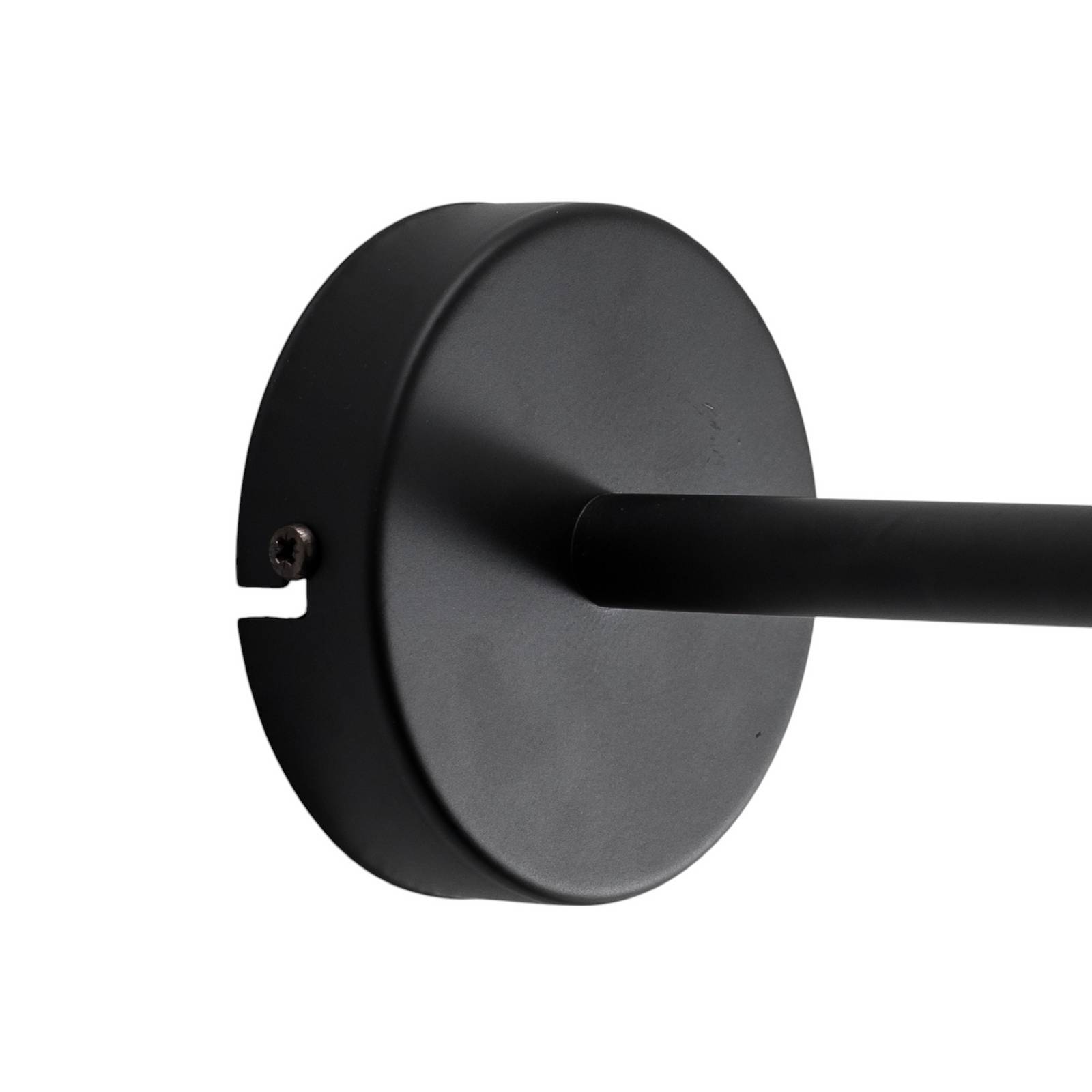 Lampa ścienna Sven, czarno-złota, Ø 21 cm, stal