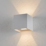 Helestra Siri 44 outdoor wall lamp up/down white