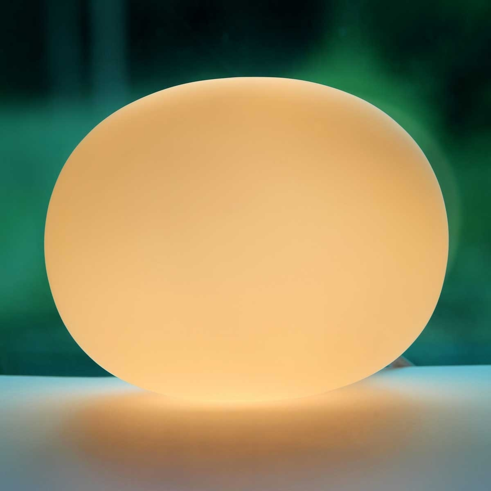 Bordlampe glass Oval mini 12 cm