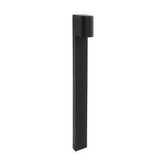 LEDS-C4 Lampione Eko Standard, nero, altezza 80 cm, alluminio