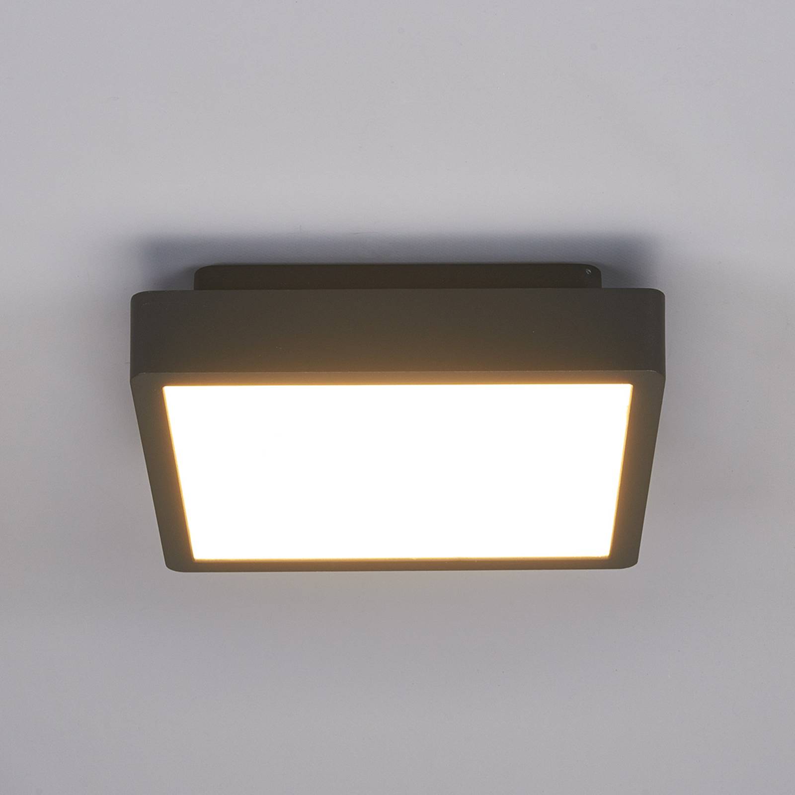 Szögletes LED kültéri lámpa Talea
