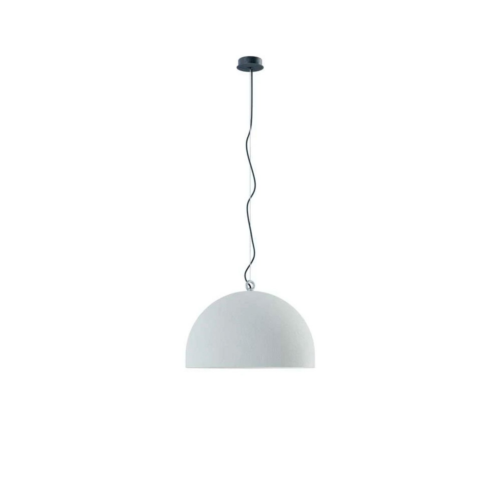 Urban Calcestruzzo Dome Lampada a Sospensione Ø60 Grigio Chiaro - Diesel Living