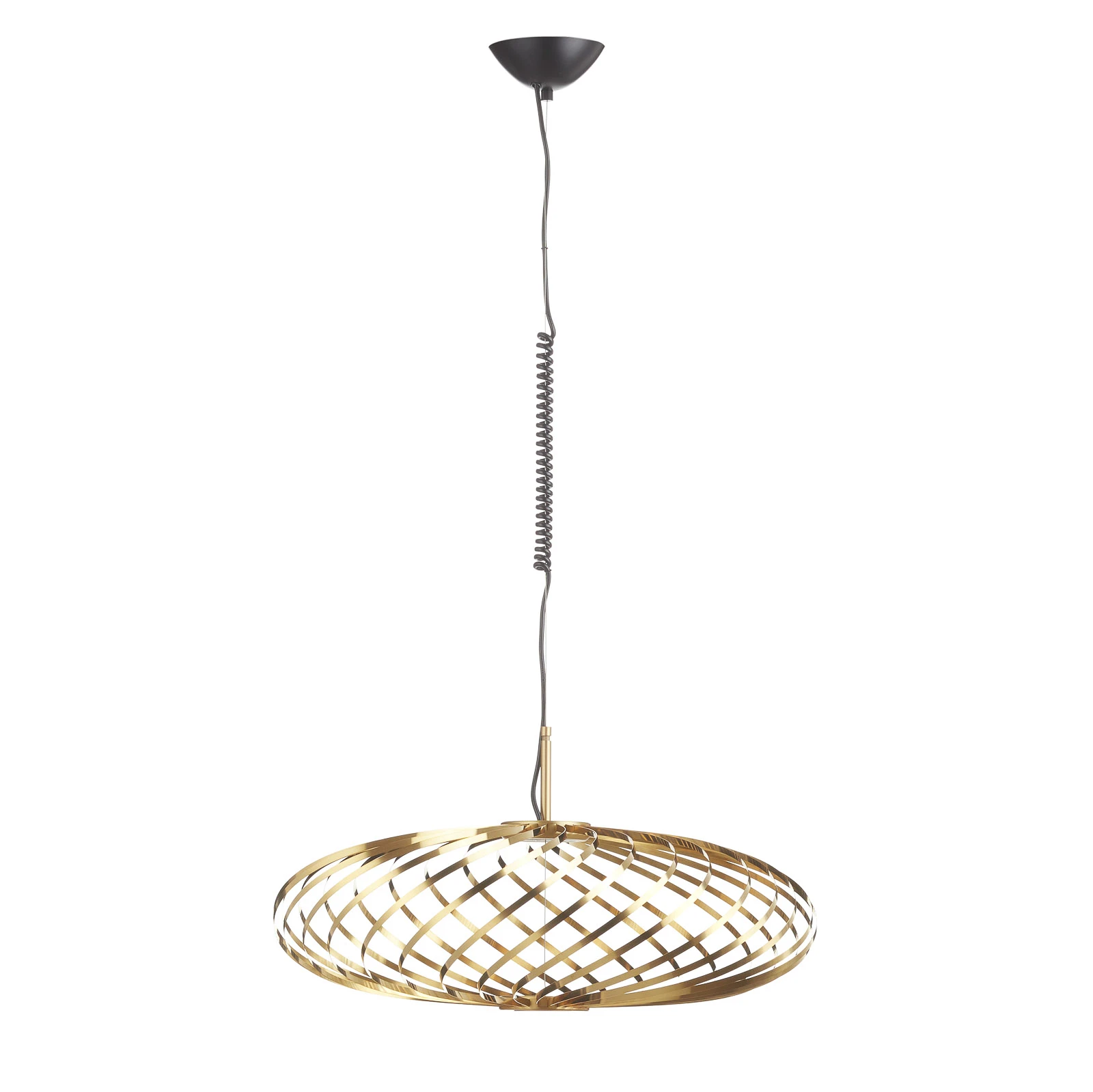 Tom Dixon Spring small závěsné světlo Ø 56cm mosaz