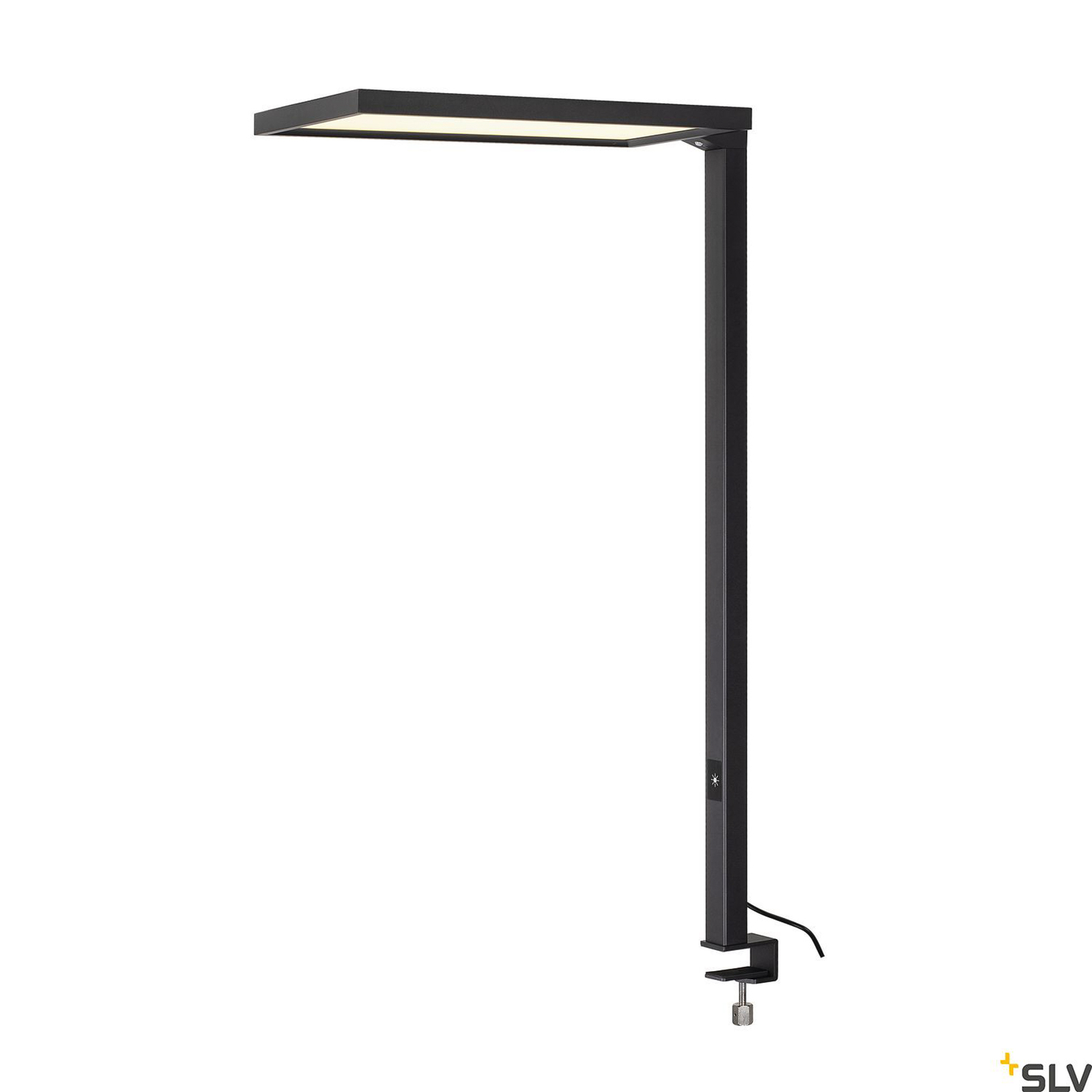 SLV Worklight lampe à pince LED, noire