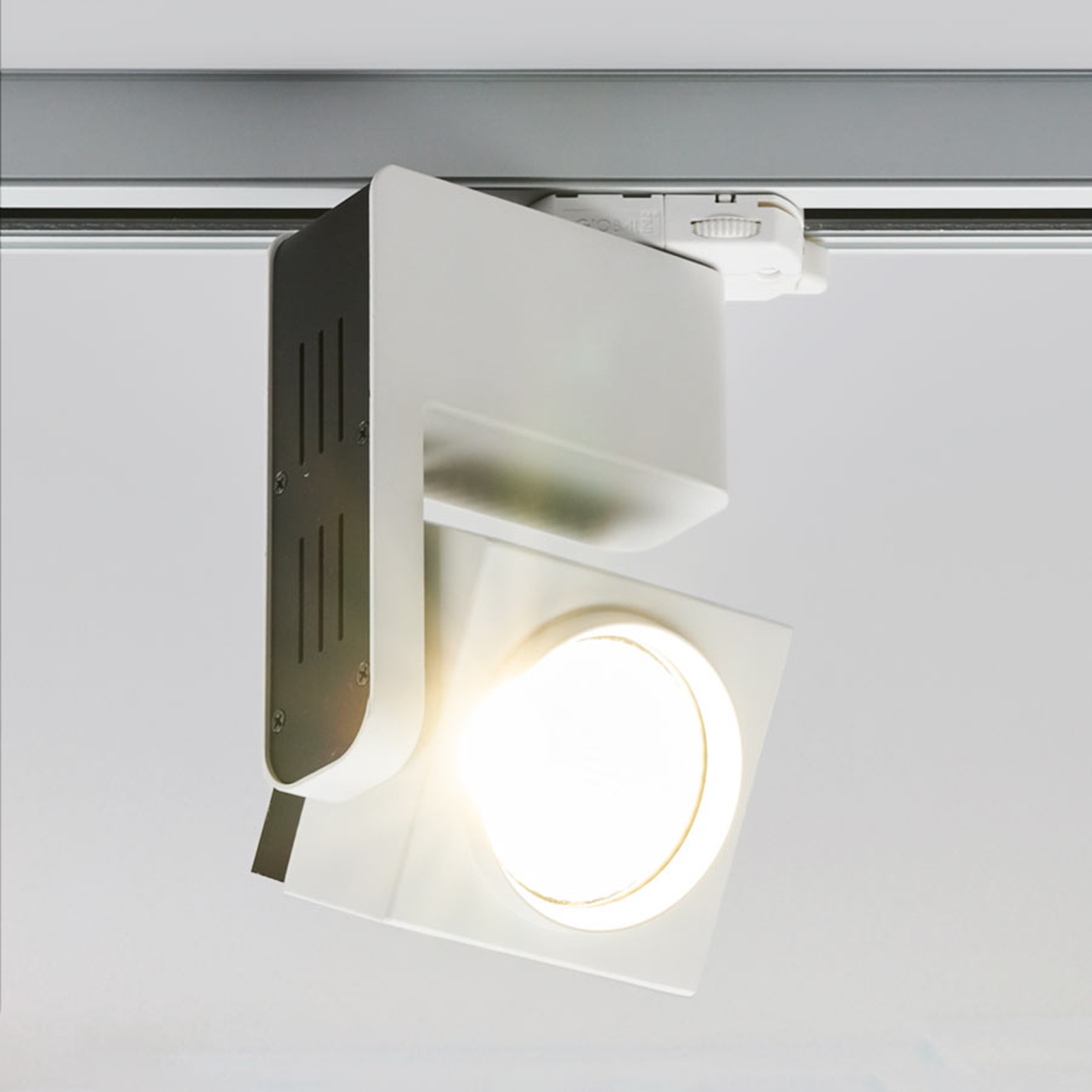 Arcchio Jamie - 3-circuit track system spotlight with LED, for Living / Dining Room, aluminium, 22.5 W, energy efficiency: A+, W: 11 cm, H: 23.3 cm