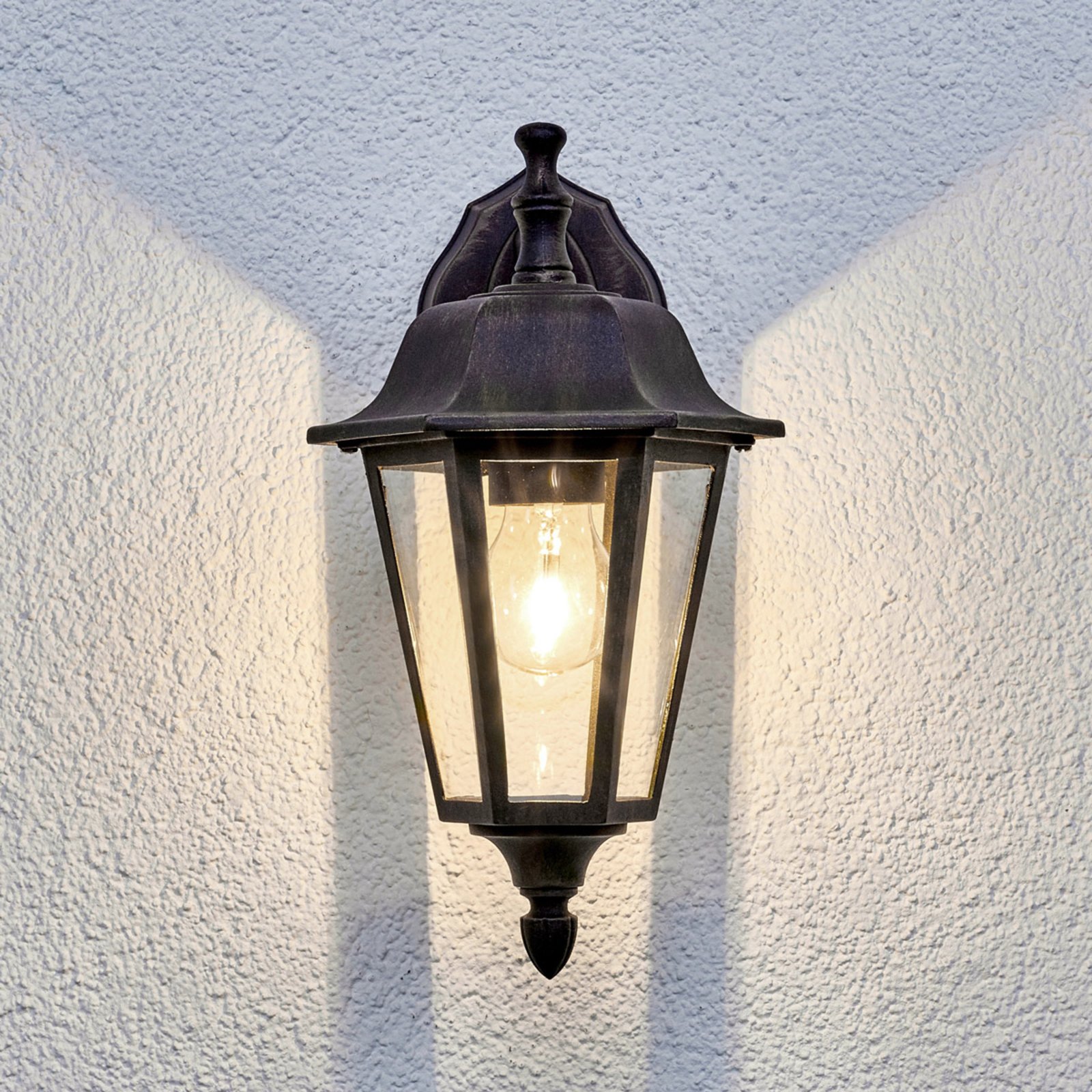 Lamina Outdoor Wall Lamp Rust - Lindby