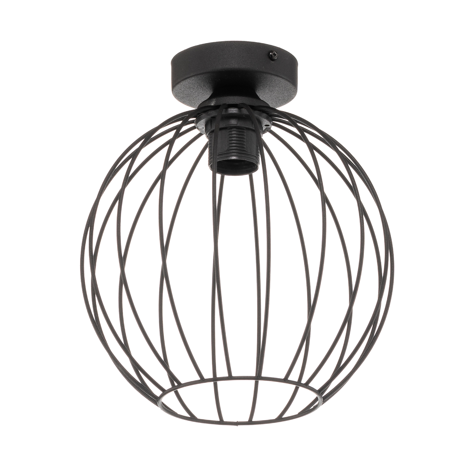 Cumera ceiling lamp with open spherical shade, Ø 24cm
