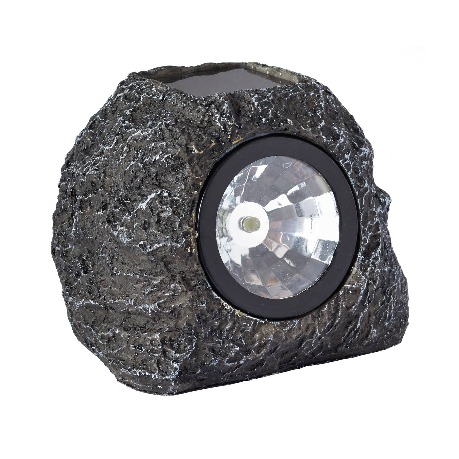 Smart Garden Rock-LED-kivi, aurinkokäyttöinen, 4 kpl - solar-koristevalaisin - solarvalaisin - aurinkokennovalaisin graniitti