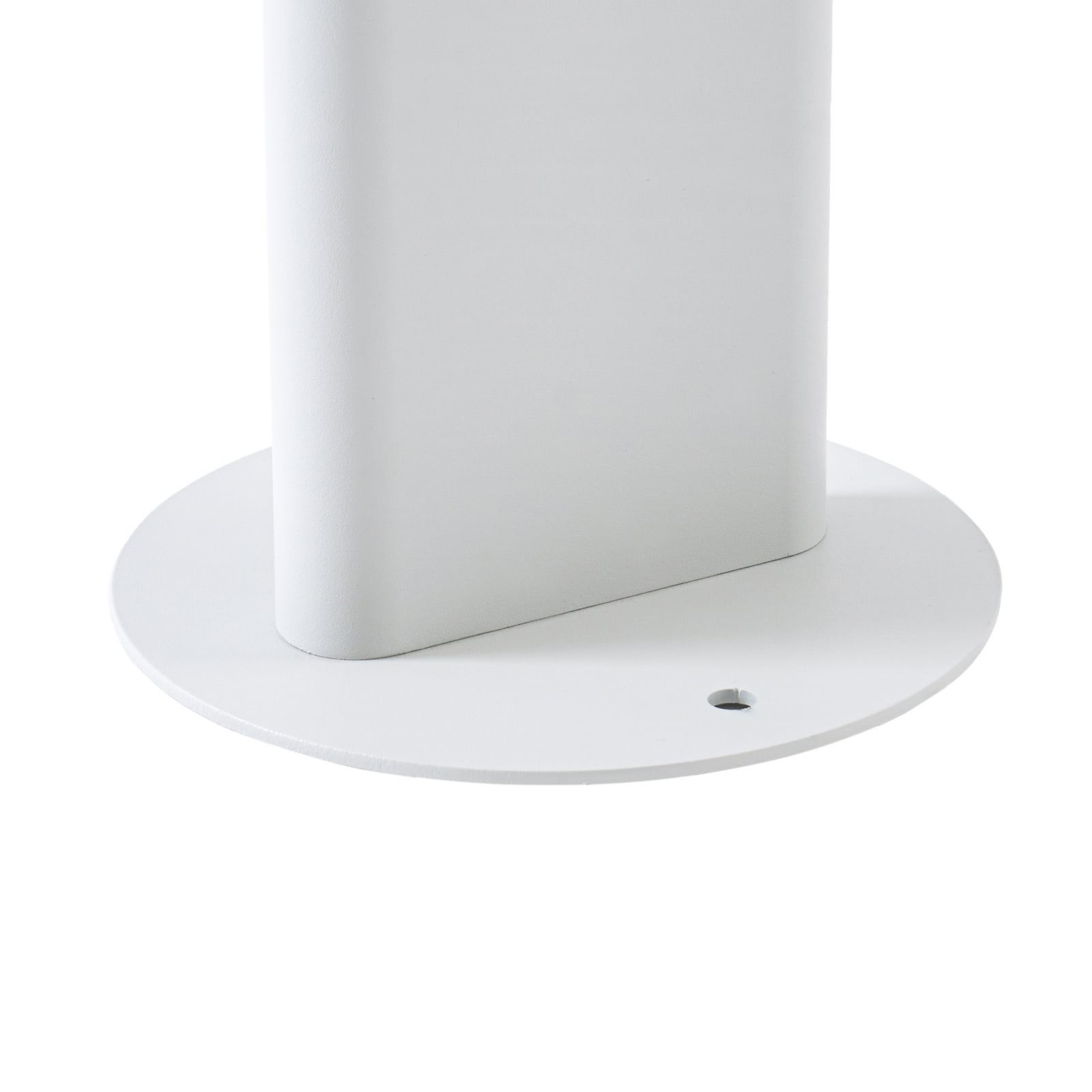 Velira LED tuinpadverlichting, hoogte 77 cm, 1-lamp, lichtgrijs, IP44 - Lucande