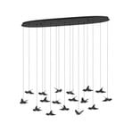 EGLO Stars Of Light LED hanging light Paratebueno black 17-fl
