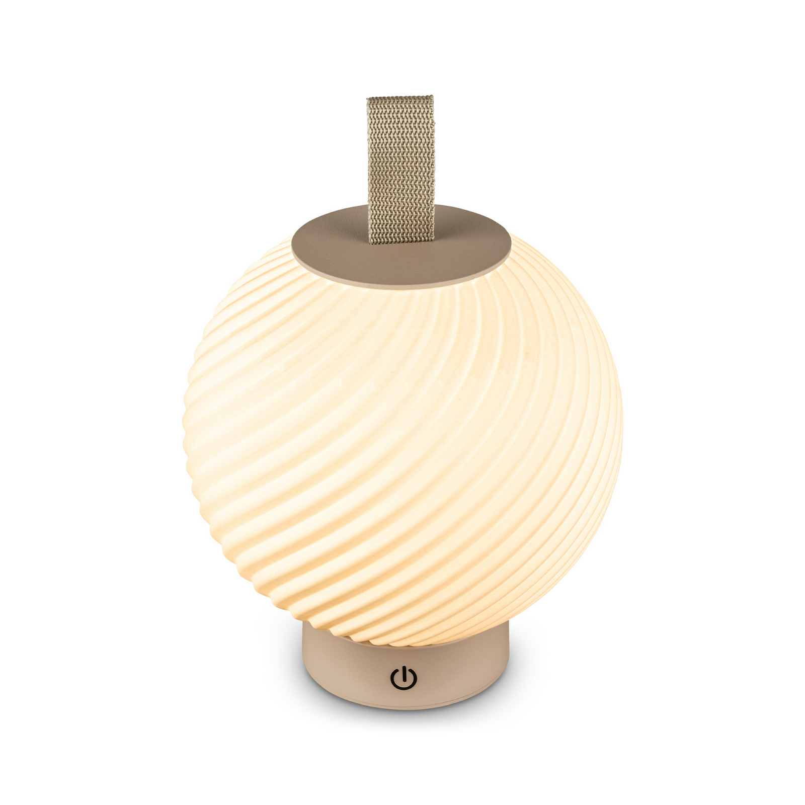 „Brilo unplugged Globe“ LED stalinė lempa su akumuliatoriumi, smėlio „Brilo unplugged Globe“ LED stalinė lempa su akumuliatoriumi, smėlio