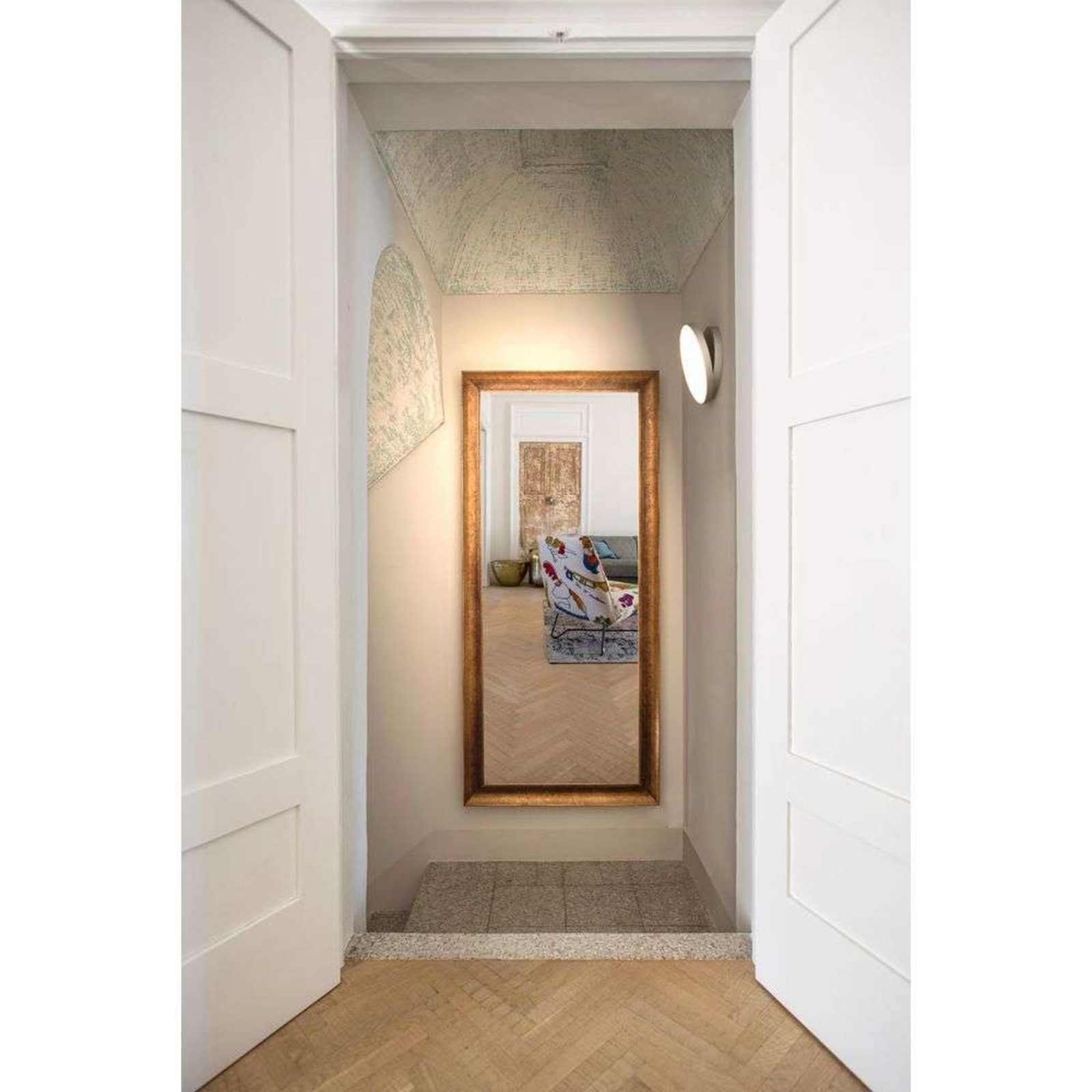 Venere W1 Aplique de Pared 2700K On/Off Matt White - Rotaliana