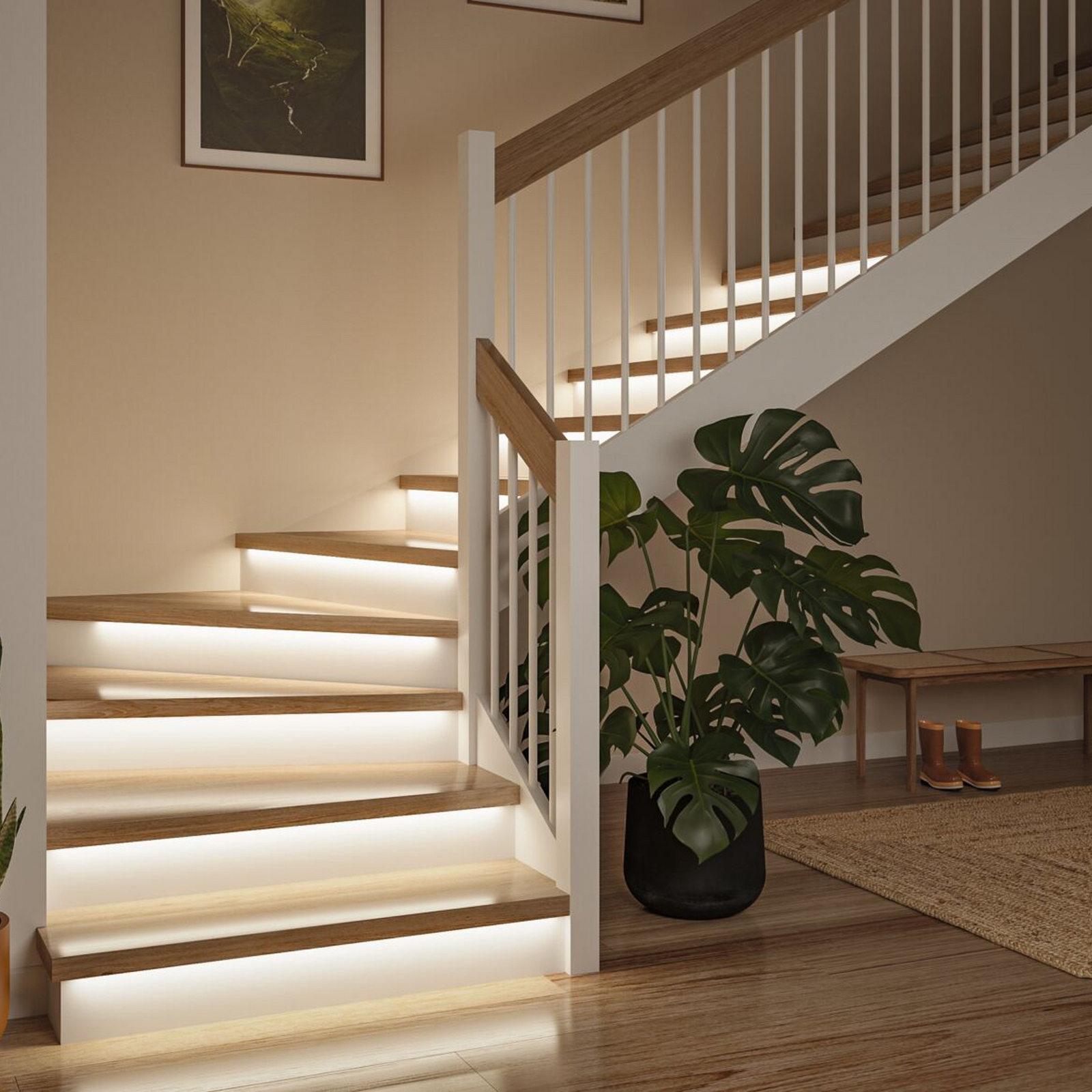 Paulmann – predlžovací LED pásik MaxLED Stair, 3 x 1 m, 2 700 K