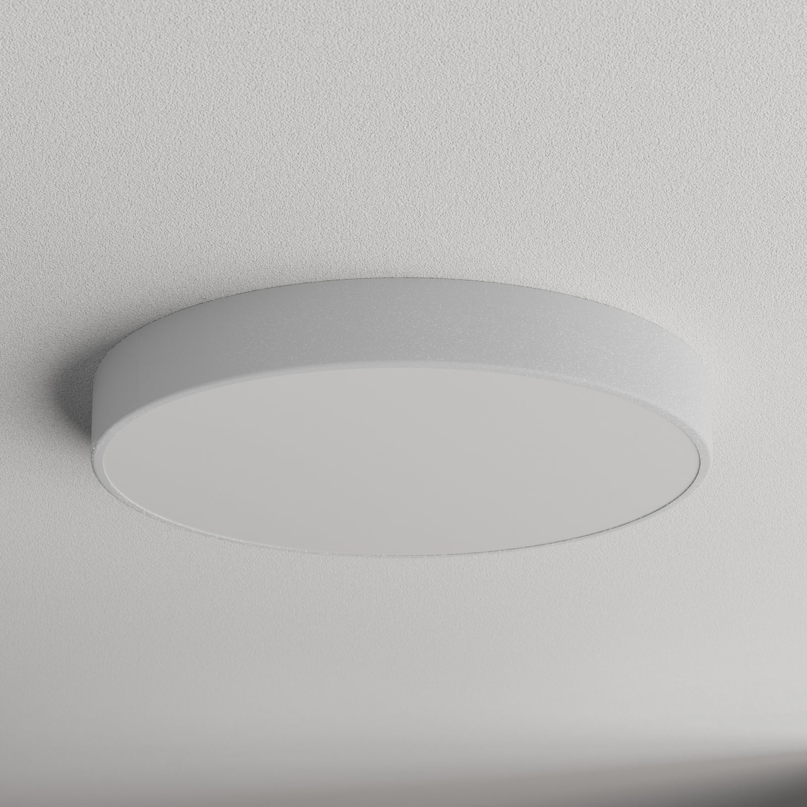 Deckenlampe Cleo 600, grau, Sensor, IP20, Ø 60 cm, Metall