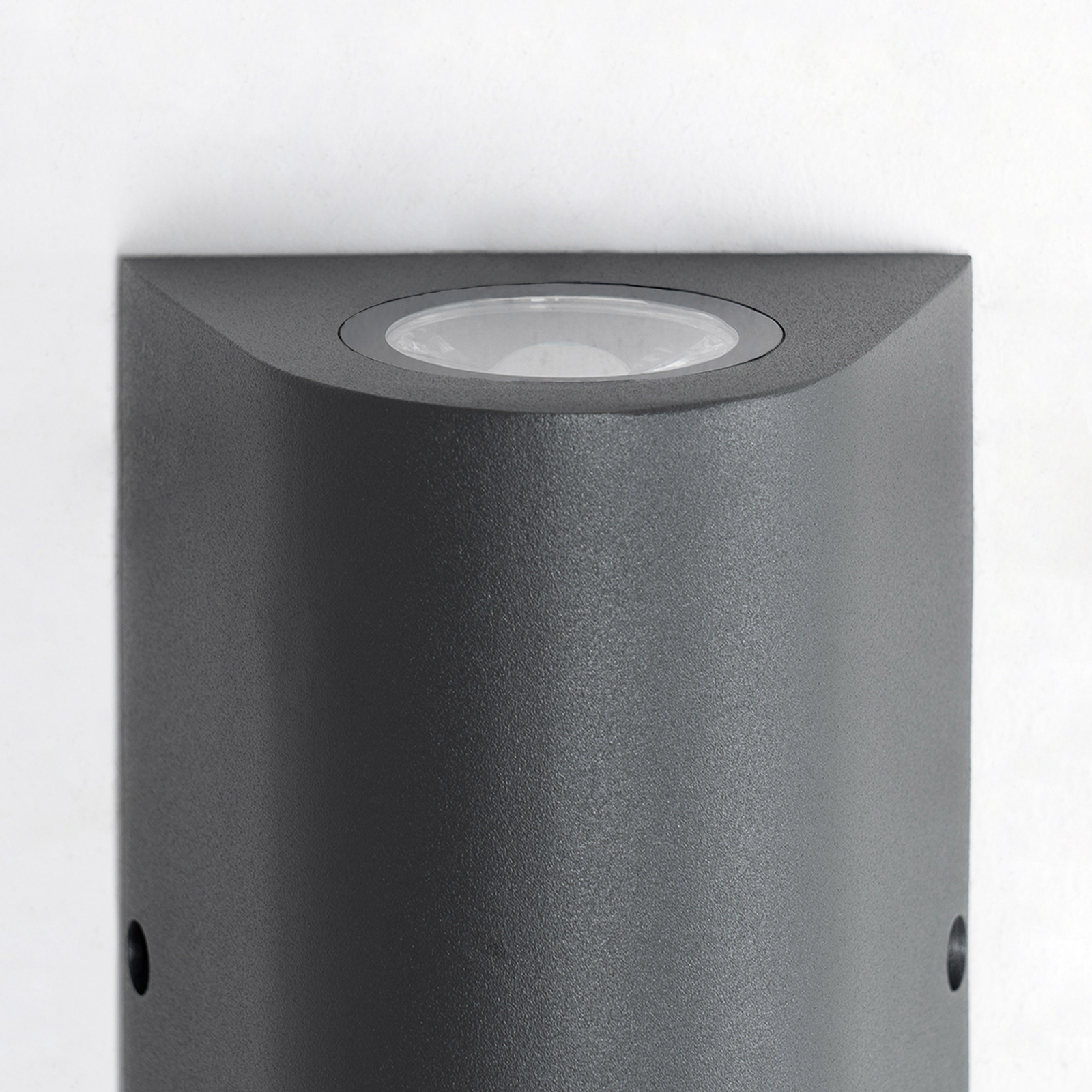 Lucande Adamali aplique LED de exterior, 16,5 cm