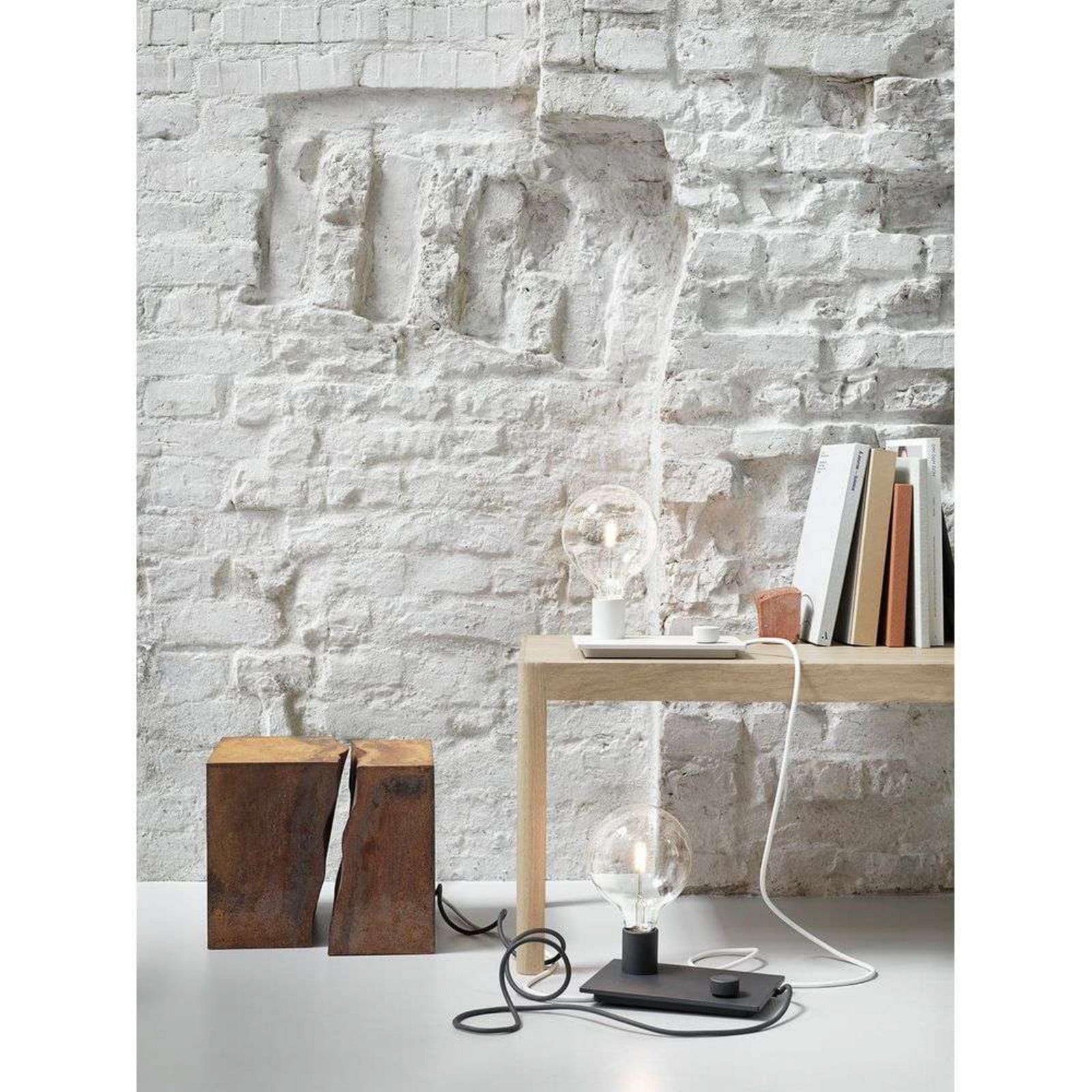 Control Bordlampe Black Muuto - Soveværelse - Design - Aluminium