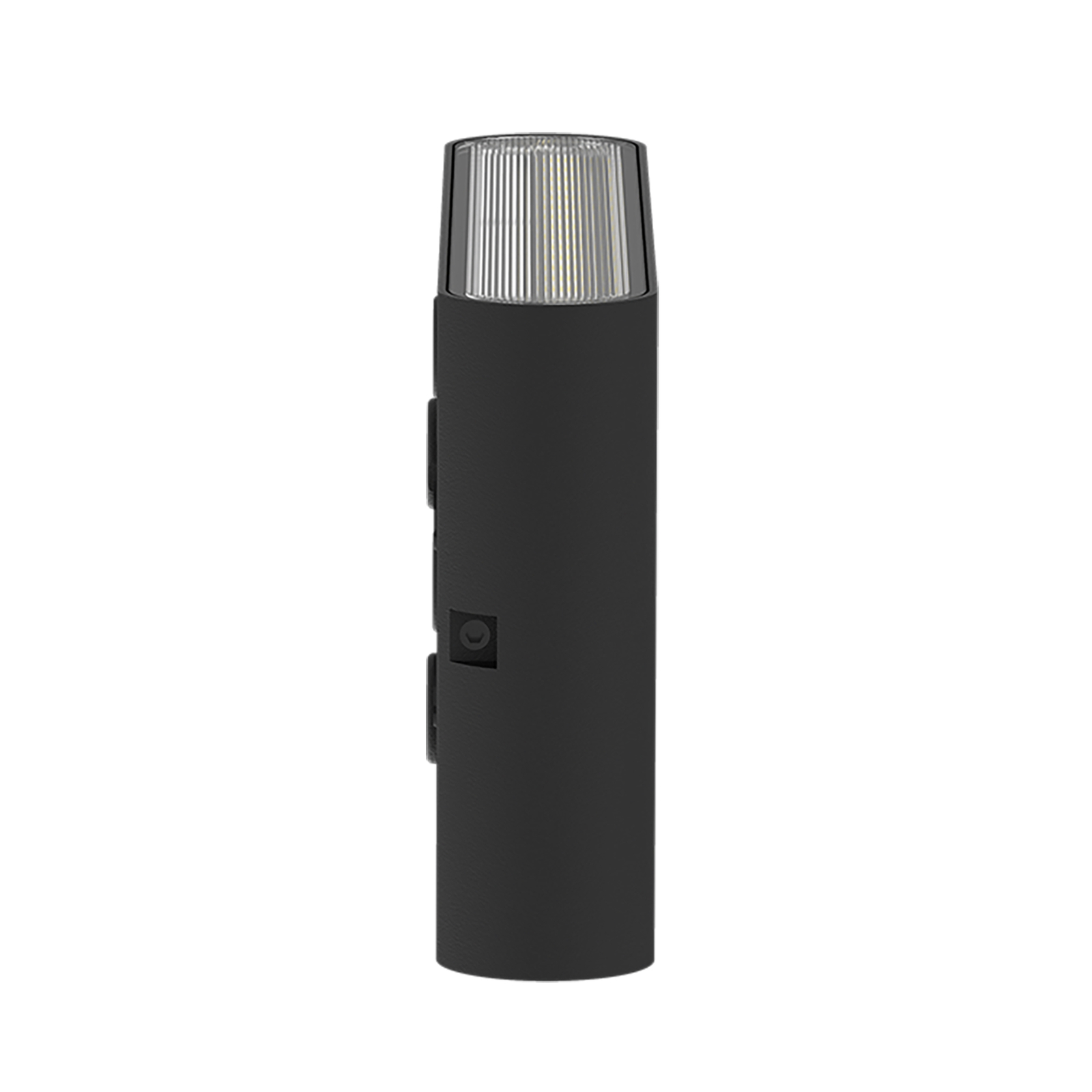 DOTLUX FLASK LED φωτιστικό τοίχου εξωτερικού χώρου, μαύρο, 13.5cm