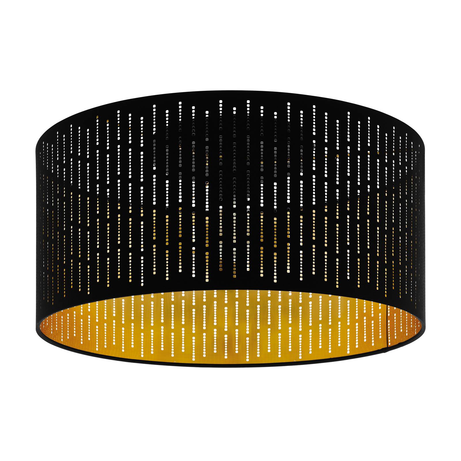 Plafondlamp Varillas in zwart/goud