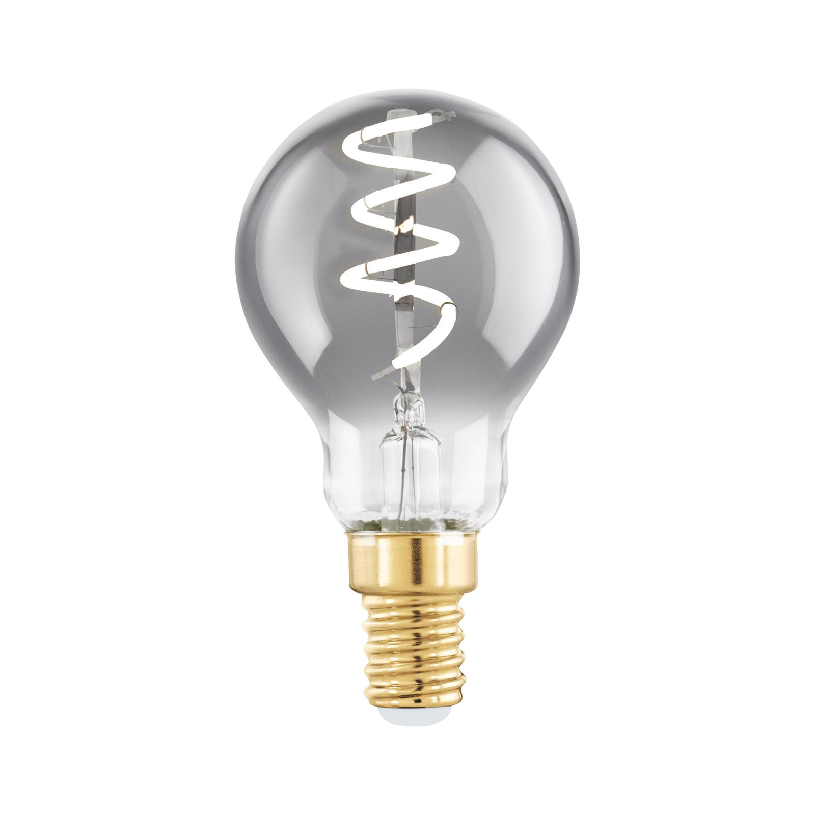 E14 LED bulb 4W P45 2,000K Filament smoky dimmable