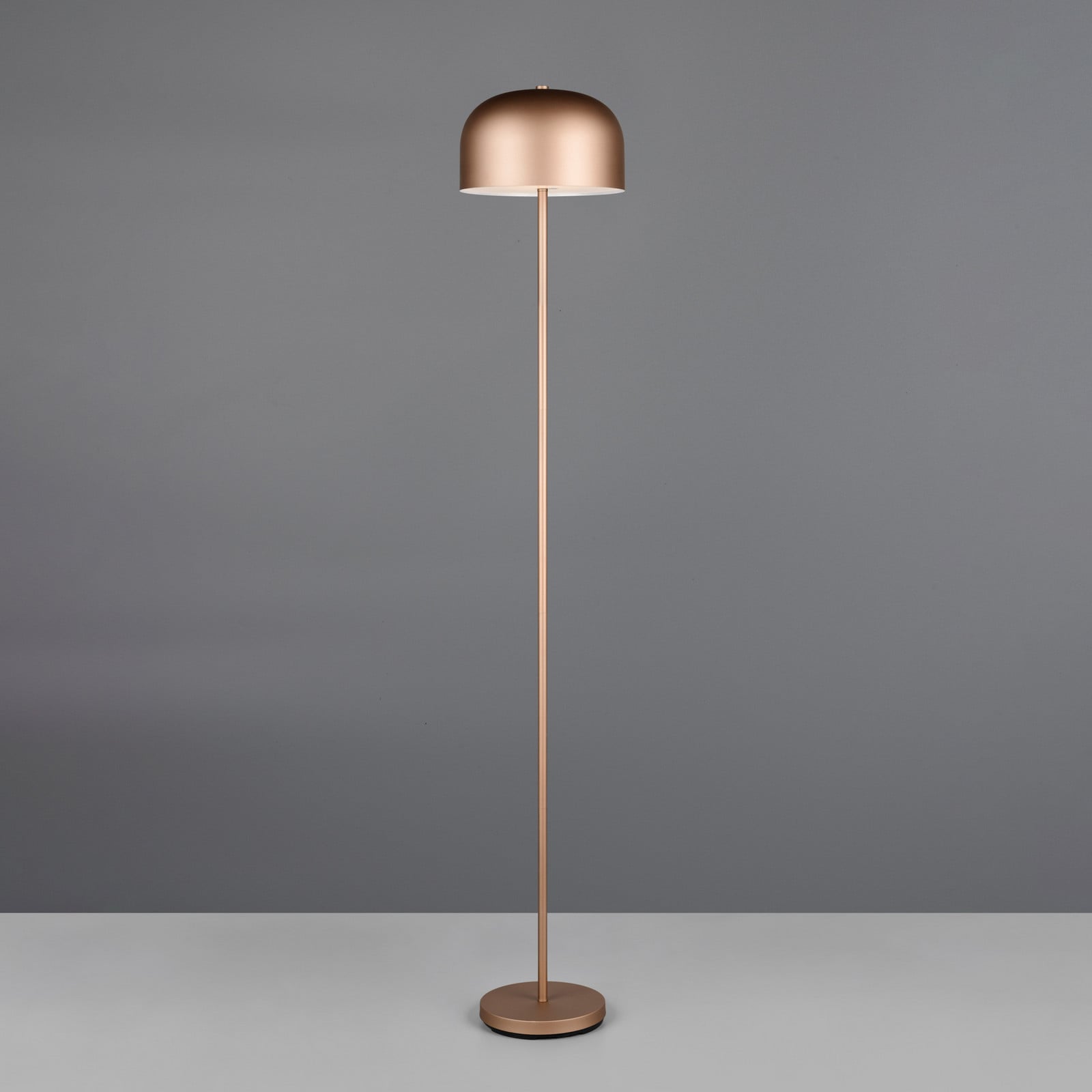 Reality Leuchten Lampadar LED cu baterie Jeff cafea dimabil înălțime 147 cm - dormitor - construi - Metal