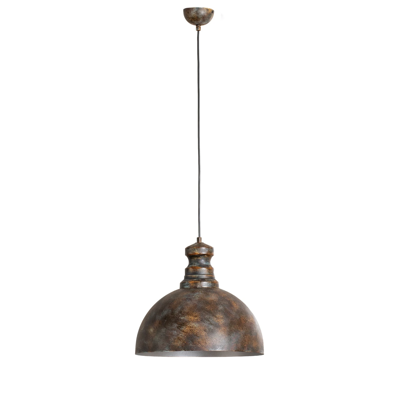 Saglam viseća svjetiljka, 1 žarulja, antikni mesing, metal, Ø 40 cm