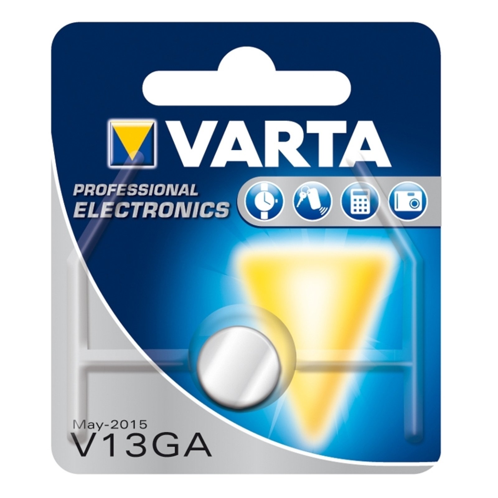 V13GA 1,5V knappcelle fra VARTA