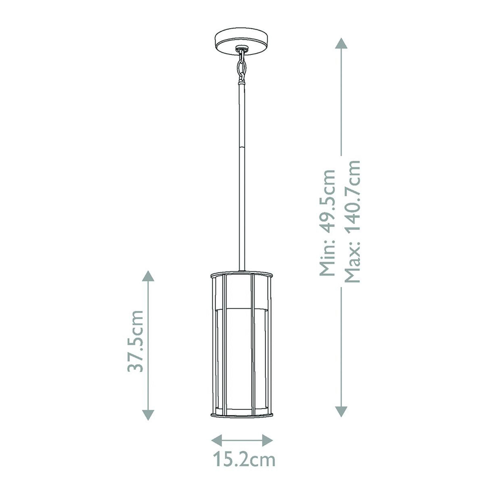KICHLER Aplică de exterior Camillo negru aluminiu sticlă E27 - negru transparent