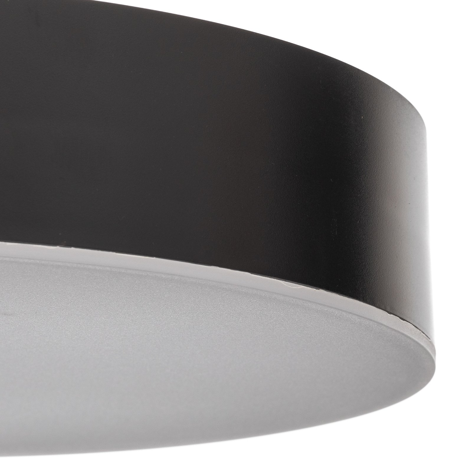 Lámpara LED de techo Lyam, IP65, gris oscuro