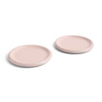 HAY Talerz Barro, różowy, Ø 24 cm, zestaw 2 szt., terakota