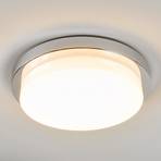 Kordula fényes króm LED mennyezeti lámpa, IP44