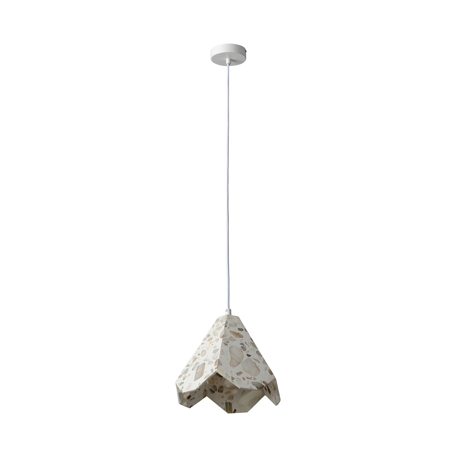 Suspension OSRAM Decor Gleam Flower, Terrazzo, beige, E27