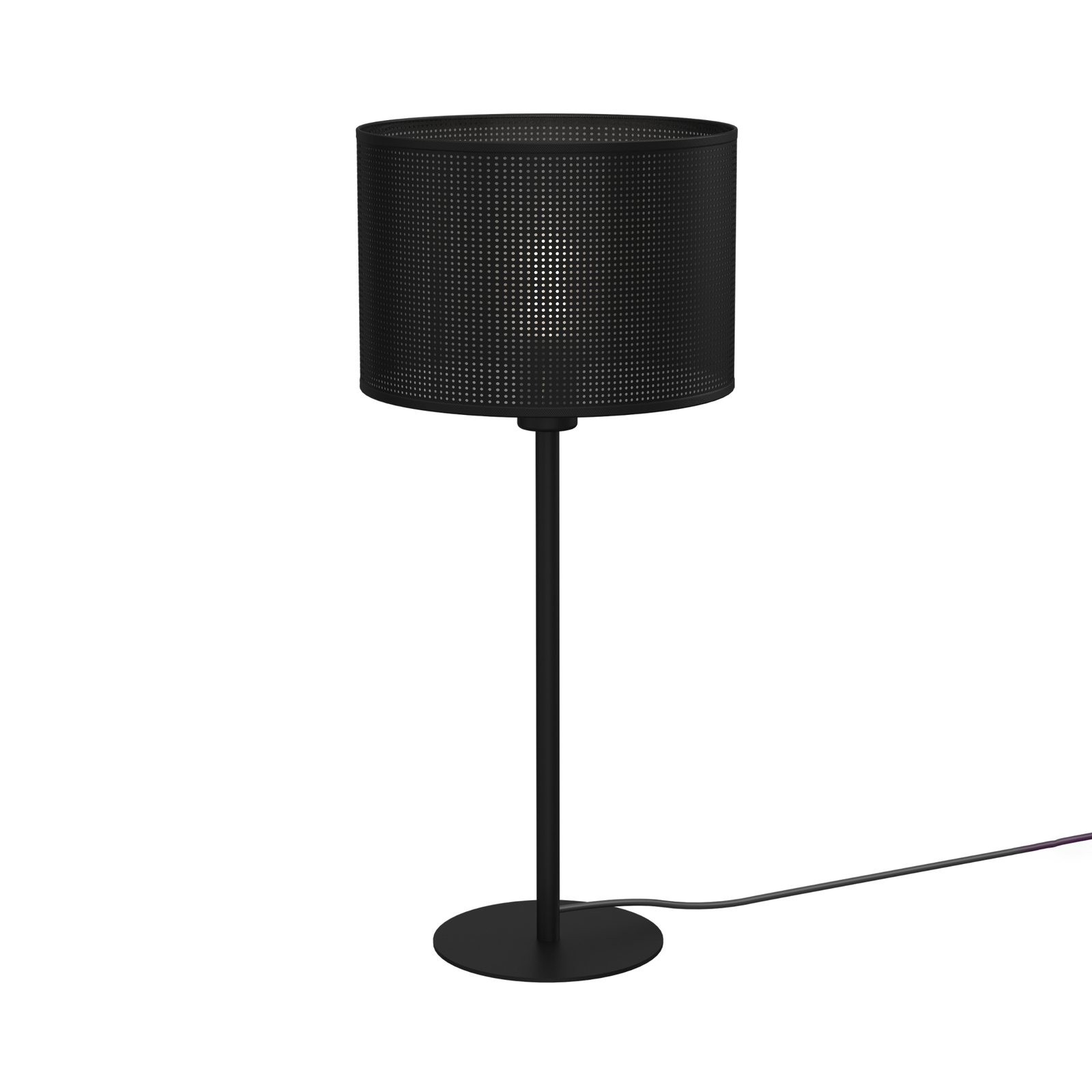Jovin table lamp, height 56cm, black