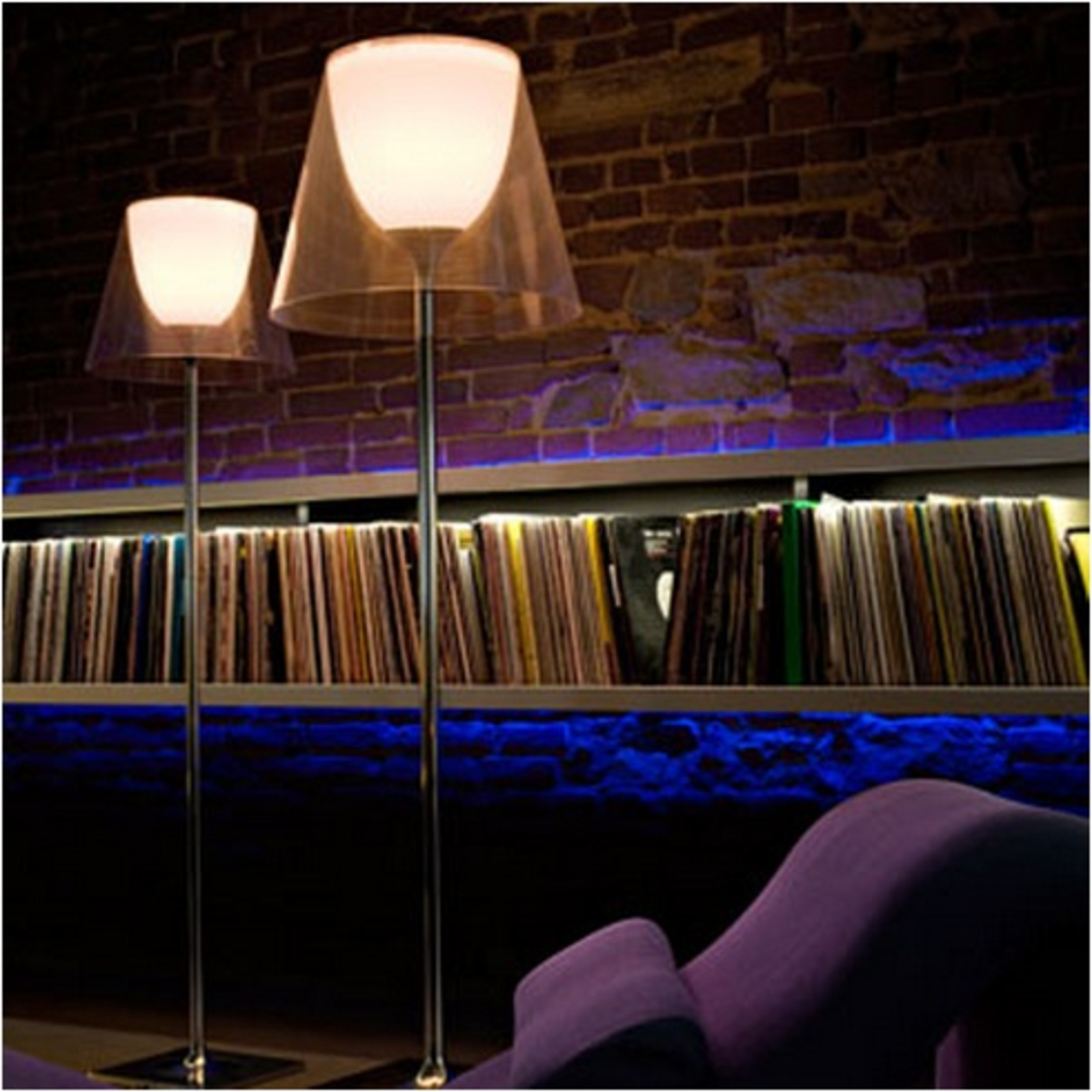 KTribe F3 Lampadar Transparent - Flos