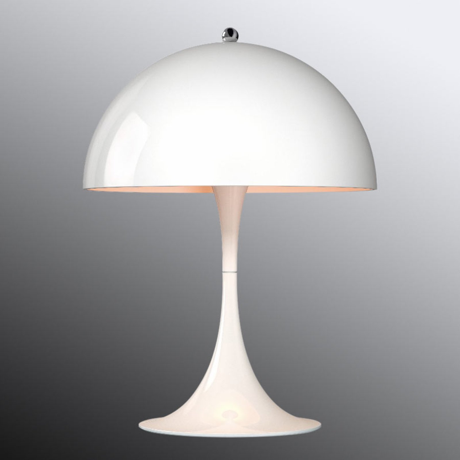 Louis Poulsen Panthella Mini lámpara mesa blanca