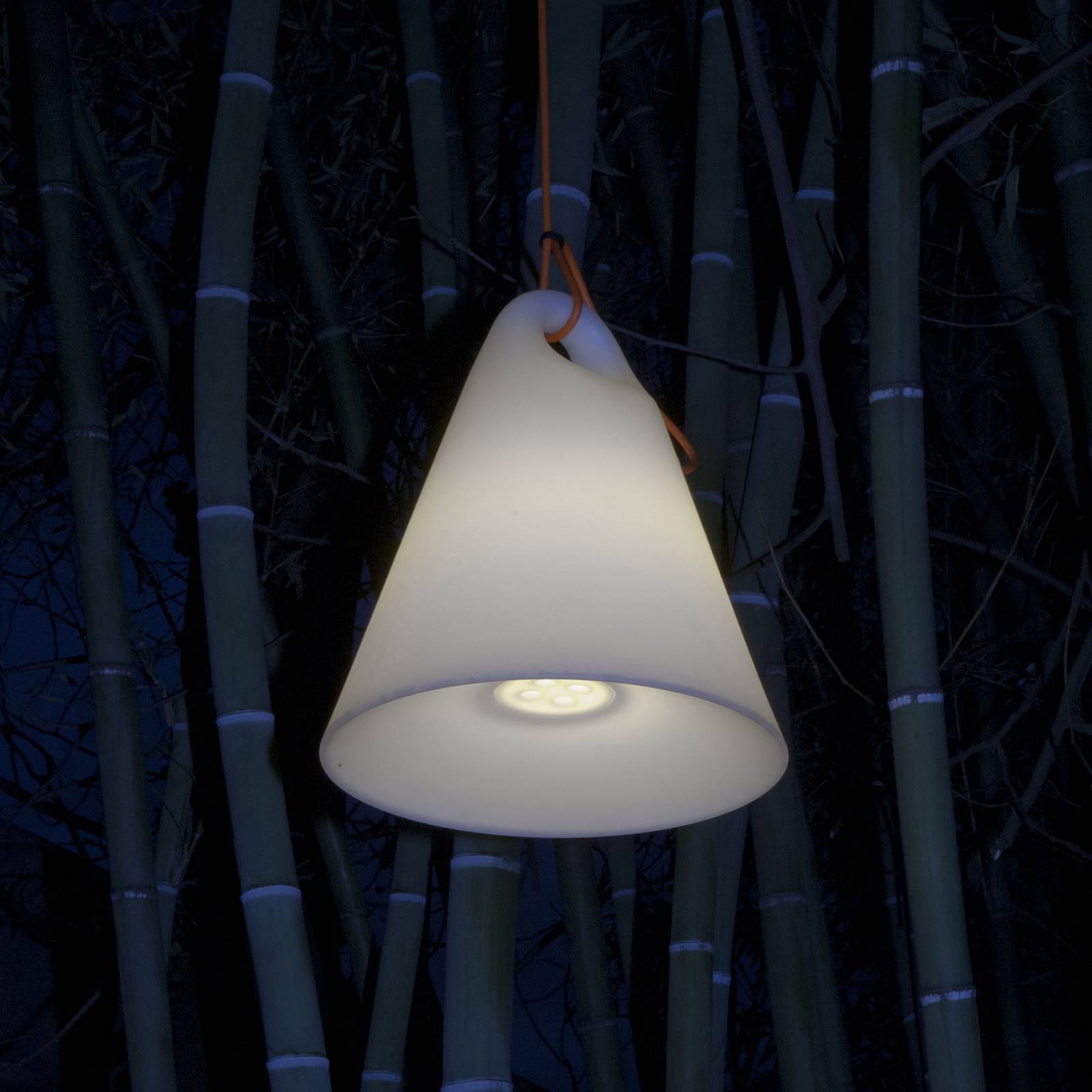 Martinelli Luce Trilly outdoor hanging lamp, plug Lights.co.uk