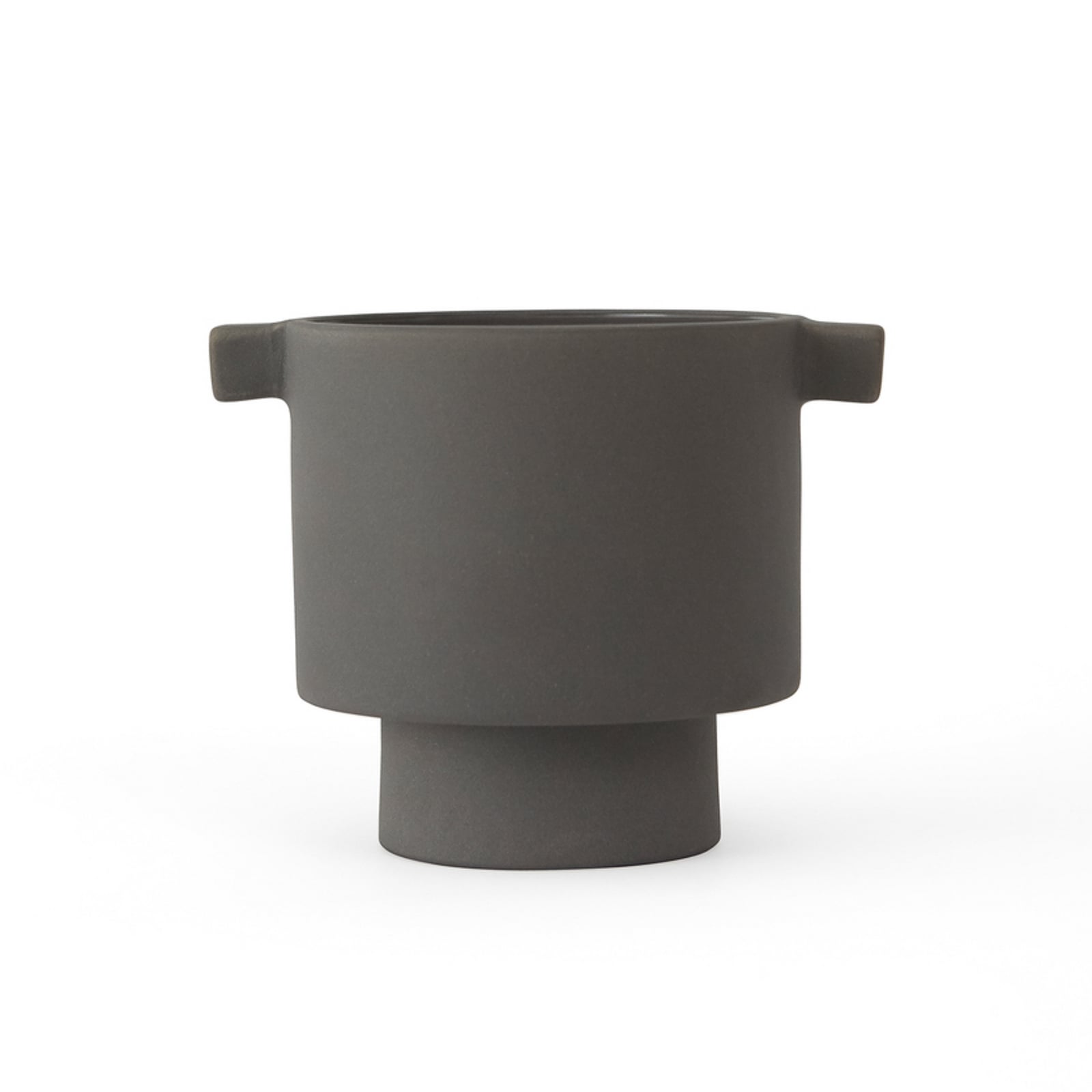 Vaso para plantas Inka Kana, antracite, 11 cm - OYOY Living Design
