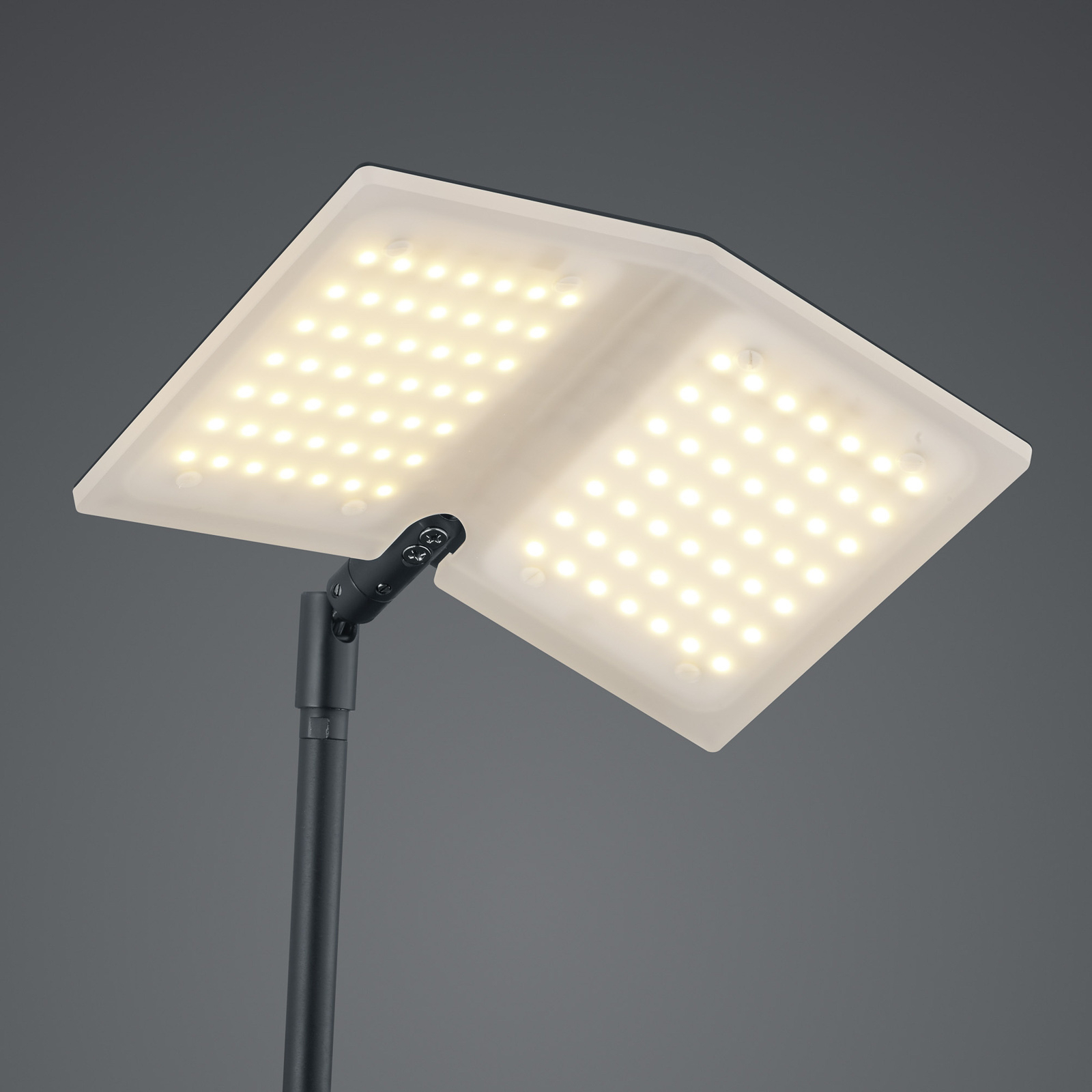 BANKAMP Book LED-Stehleuchte nickel matt