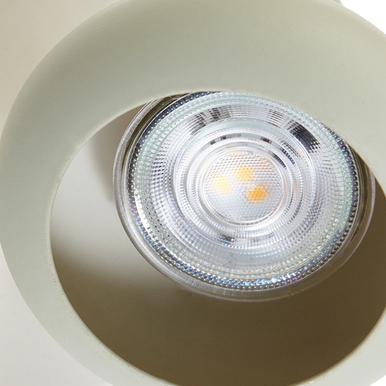 Huby 2 Lampa Sufitowa Beżowy/Jasny Zielony - Lindby