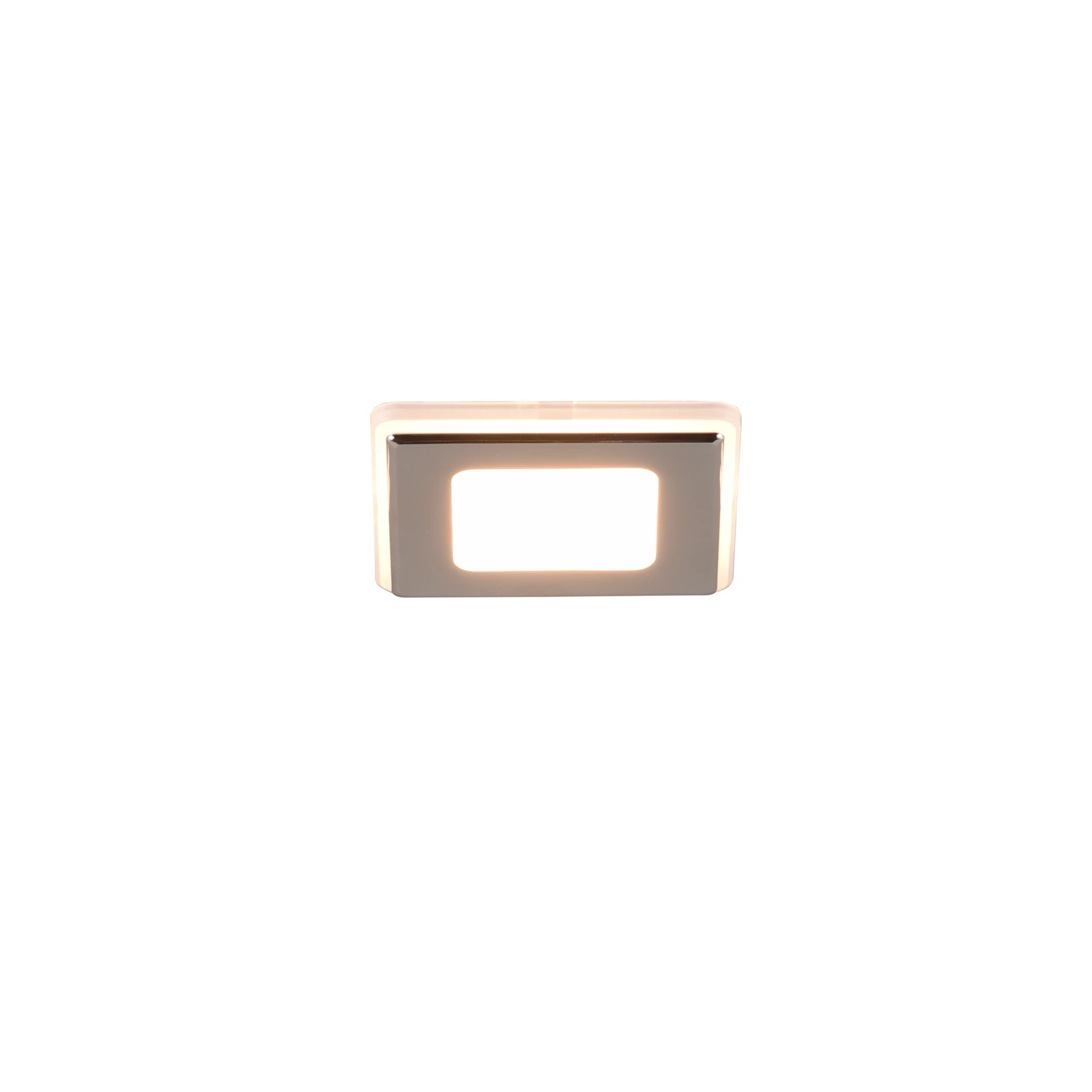 LED įleidžiama lempa "Nimbus" IP44 8,5x8,5 cm 830 chromas